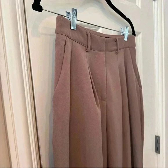 Mauve High Waist Pleated Balloon Pants Women’s Sz 6 80’‎ 90’ Boho Office Career - Picture 3 of 6